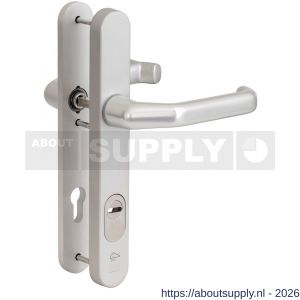 Maasland F92AKK deurbeslag kruk-kruk aluminium PC 92 mm - S11301861 - afbeelding 1