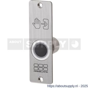 Maasland KCV80 infraroodschakelaar IP 65 22 mm 12-24 V DC met smalle plaat en LED-ring - S11301324 - afbeelding 1