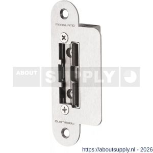 Maasland S51B elektrische deuropener arbeidsstroom korte nemef sluitplaat afgerond 6-12 V AC-DC - S11301443 - afbeelding 2