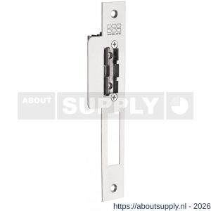 Maasland S52BR elektrische deuropener arbeidsstroom lange Nemef sluitplaat hoekig 6-12 V AC-DC schootgeleider DIN - S11301447 - afbeelding 2