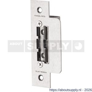 Maasland S53B elektrische deuropener arbeidsstroom korte Nemef sluitplaat hoekig 6-12 V AC-DC - S11301452 - afbeelding 2