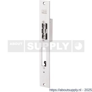 Maasland SP25U elektrische deuropener arbeidsstroom lange brede sluitplaat 10-24 V AC-DC nachtschootcontact vrijzetpal schootgeleider - S11301704 - afbeelding 1