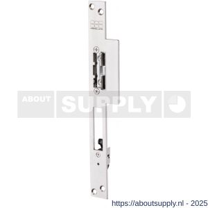 Maasland SP35U elektrische deuropener arbeidsstroom lange lip sluitplaat 10-24 V AC-DC nachtschootcontact vrijzetpal schootgeleider - S11301709 - afbeelding 1