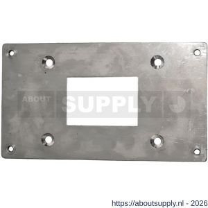 Maasland ZVP320X180M verloopplaat voor ZL-zuilen op ZP-poer (altijd - S11301844 - afbeelding 1