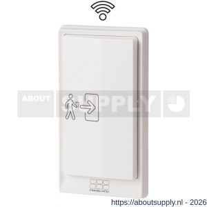 Maasland ELS11T elleboogschakelaar wit met - S11301790 - afbeelding 1