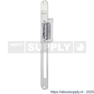 Maasland S17B elektrische deuropener arbeidsstroom lange afgeronde sluitplaat 6-12 V AC-DC - S11301587 - afbeelding 1