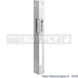 Maasland SI12UR elektrische deuropener arbeidsstroom lange hoeksluitplaat 10-24 V AC-DC impulsontgrendeling DIN - S11301134 - afbeelding 1
