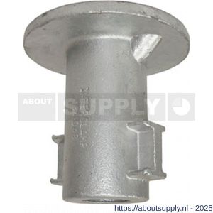 Norma buiskoppeling 134-B grondpot 33,7 mm staal gegalvanisserd - S11550589 - afbeelding 1