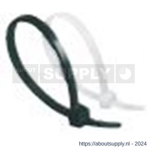 Norma Gemi bundelband kunststof Cable Tie Black 7,6x400 mm - S11550048 - afbeelding 1