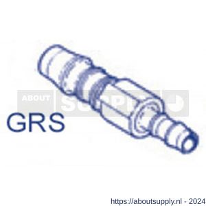 Norma slangkoppeling Normaplast Push-On slangconnector GRS 10-8 mm - S11551667 - afbeelding 1