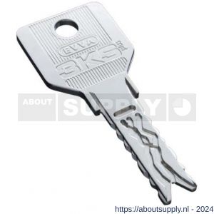 Evva nieuw zilver sleutel geleverd als nalevering zonder cilinder - S22102716 - afbeelding 1