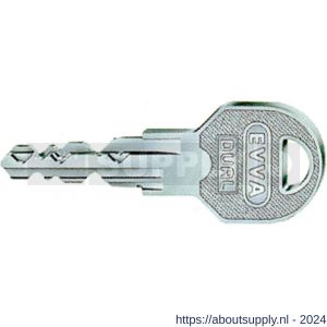 Evva nieuw zilver sleutel geleverd als nalevering zonder cilinder - S22102723 - afbeelding 1