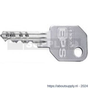 Evva nieuw zilver sleutel geleverd als nalevering zonder cilinder - S22102724 - afbeelding 1