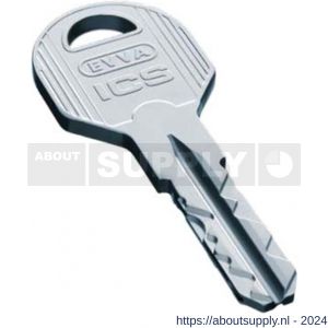 Evva nieuw zilver sleutel geleverd als nalevering zonder cilinder - S22102726 - afbeelding 1