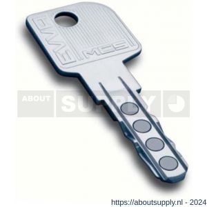 Evva nieuw zilver sleutel geleverd als nalevering zonder cilinder - S22102727 - afbeelding 1