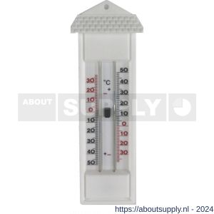 Talen Tools buitenthermometer wit min-max - Y20500349 - afbeelding 1
