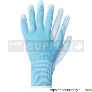 Talen Tools werkhandschoen licht polyester blauw maat S - Y20500110 - afbeelding 1