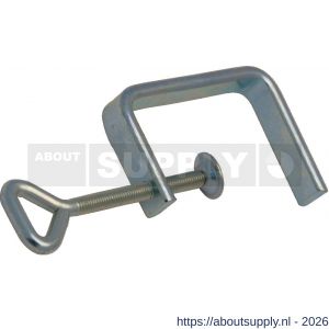 GebuVolco 090 tafelklem M6x2 inch ijzer gegalvaniseerd - S50001904 - afbeelding 1