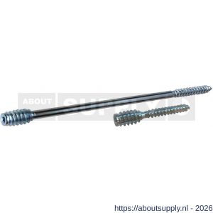 QZ 850 afstandschroef 6.0x60/20 mm Torx TX 25 staal verzinkt - S50000001 - afbeelding 1