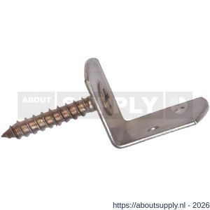 QZ 887 vlechtschermsteun Pozidriv PZ 3 RVS A2 - S50001775 - afbeelding 1