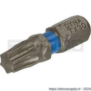 Dynaplus schroefbit 25 mm Torx TX 30 blauw blister 10 stuks - S51407079 - afbeelding 1