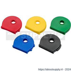 Homefix sleutelkap diverse kleuren rond blister 5 stuks - S51407028 - afbeelding 1