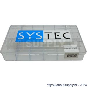 Systec assortimentsdoos Organizer 18-vaks leeg - S51407065 - afbeelding 1