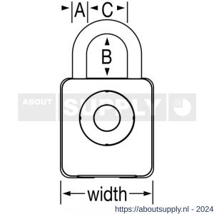 De Raat Security hangslot bluetooth Master Lock Select Access Bluetooth 4400 EURD - S51260000 - afbeelding 2