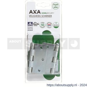 AXA veiligheidsscharnier ongelagerd set 3 stuks - Y21600189 - afbeelding 2