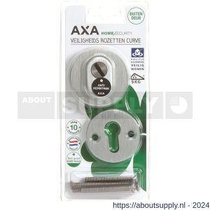 AXA Curve Plus veiligheidsrozetten rond anti-kerntrek - Y21601254 - afbeelding 1