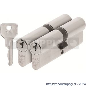 AXA dubbele veiligheidscilinder set 2 stuks gelijksluitend Security verlengd 45-50 - Y21600049 - afbeelding 1