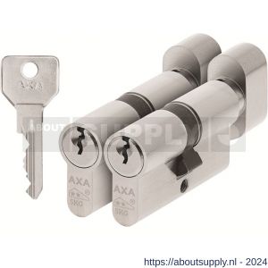 AXA knop veiligheidscilinder set 2 stuks gelijksluitend Security K30-30 - Y21600007 - afbeelding 1