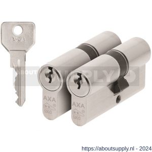 AXA dubbele veiligheidscilinder set 2 stuks gelijksluitend Security verlengd 30-35 - Y21600044 - afbeelding 1