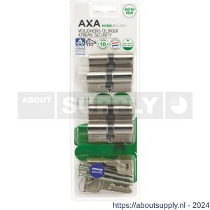 AXA dubbele veiligheidscilinder set 4 stuks gelijksluitend Xtreme Security 30-30 - Y21600131 - afbeelding 2
