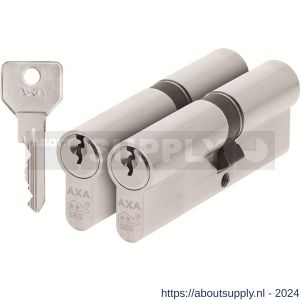 AXA dubbele veiligheidscilinder set 2 stuks gelijksluitend Security verlengd 40-55 - Y21600048 - afbeelding 1