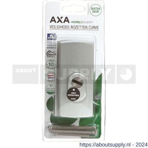 AXA Curve Plus veiligheidsrozetten anti-kerntrek - Y21601252 - afbeelding 1