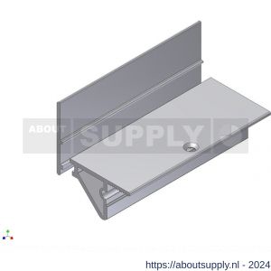 AluArt glaslijst G15 L 6000 mm aluminium brute - S20201318 - afbeelding 1