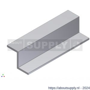 AluArt Z-profiel 15x20x15x2 mm L 3000 mm per 2 stuks aluminium brute - S20200970 - afbeelding 1