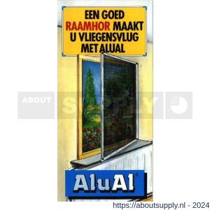 AluArt Alual sluitwervel grijs kunststof - S20201400 - afbeelding 1