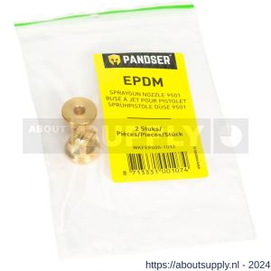 Pandser EPDM spuitmond Spraygun Nozzle 9501 set 2 stuks - S50201173 - afbeelding 2