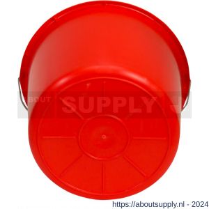 Gripline-L bouwemmer 12 L rood knopbeugel L-Scala - S50200488 - afbeelding 4