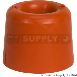 Gripline deurbuffer rubber 25 mm rood - S50200019 - afbeelding 1