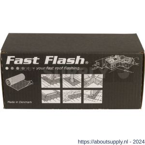 Pandser Fast Flash EPDM bladloodvervanger 0,28x5 m zwart - S50200378 - afbeelding 2