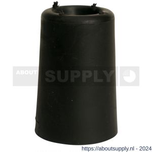 Gripline deurbuffer rubber 60 mm zwart - S50200017 - afbeelding 1