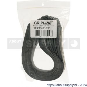 Gripline kniebeschermer rubber riem 320 mm set 10 stuks - Y20500187 - afbeelding 2