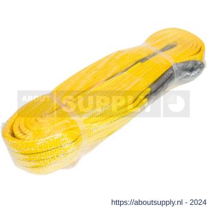 Konvox hijsband met lussen geel 3 ton 8 m - S50201282 - afbeelding 1