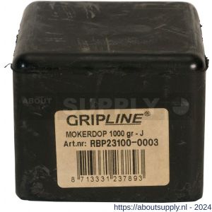 Gripline mokerdop rubber 1,0 kg kopmaat 37x37 mm - S50200463 - afbeelding 2
