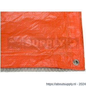 Foliefol isolatie dekkleed (bruto) 4x6 m oranje - S50200351 - afbeelding 4