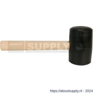 Gripline hamer rubber nummer 8 hard zwart - Y20500315 - afbeelding 1