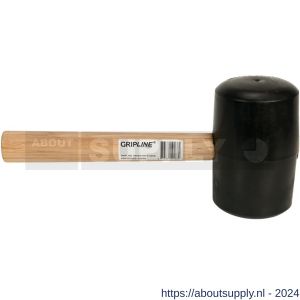 Gripline hamer rubber nummer 9 hard zwart - S50200450 - afbeelding 2